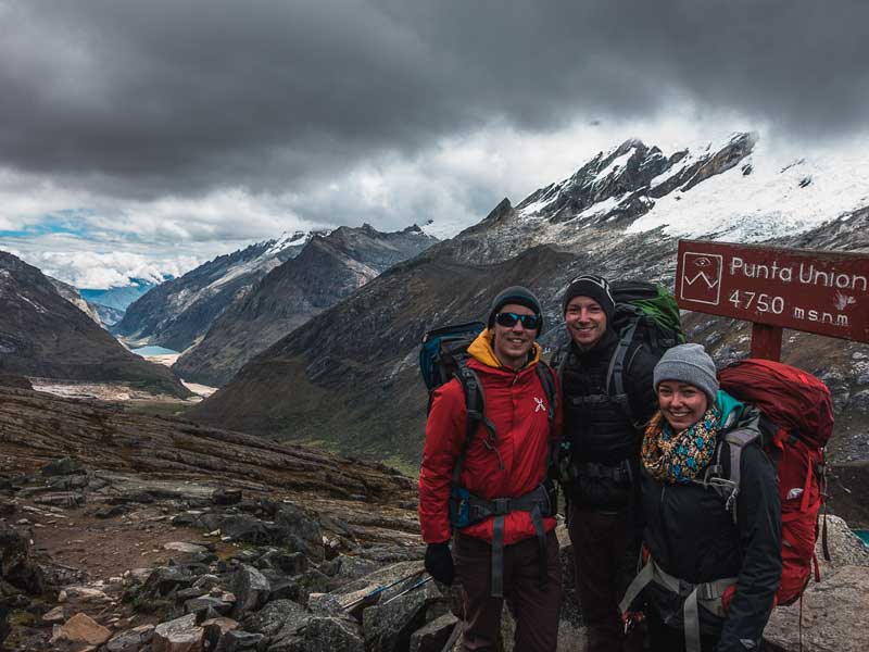 Trekking Santa Cruz - Nevado Pisco + Nevado Chopicalqui