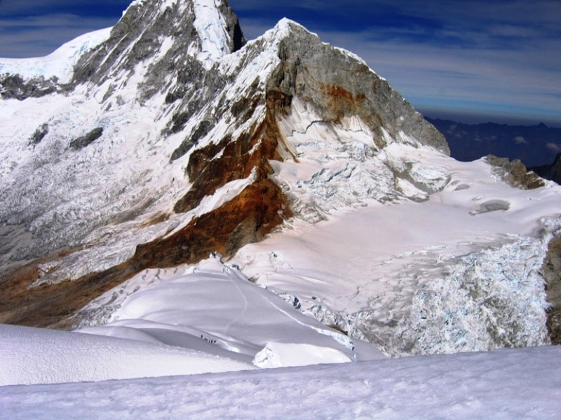 Climbing Nevado Pisco