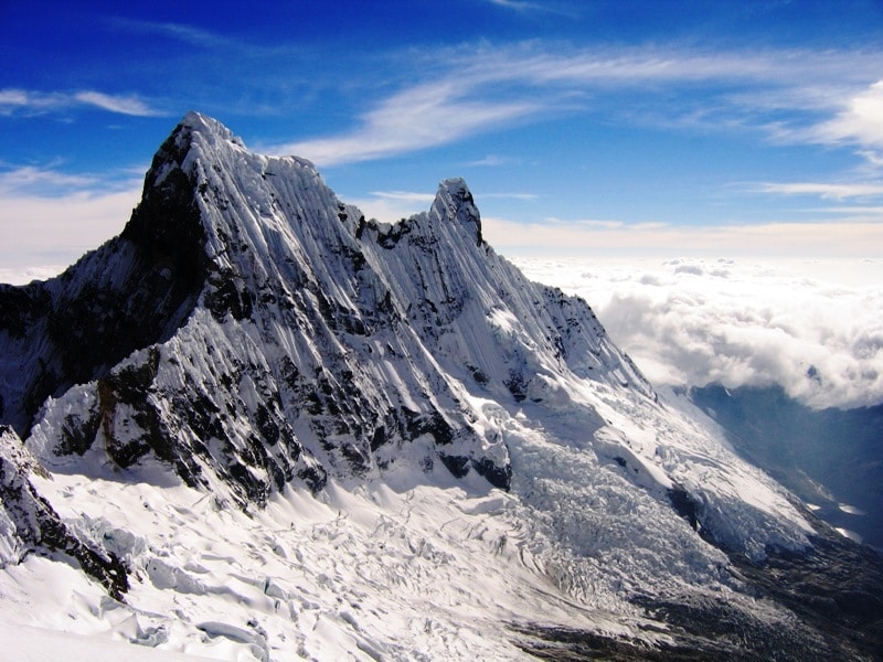 Climbing Nevado Pisco