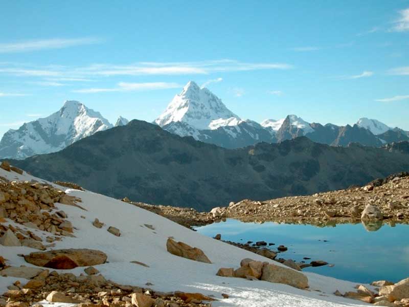Climbing Nevado Huapi