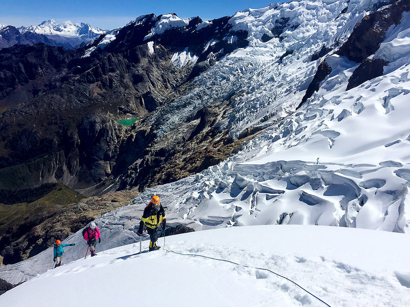 Climbing Nevado Mateo