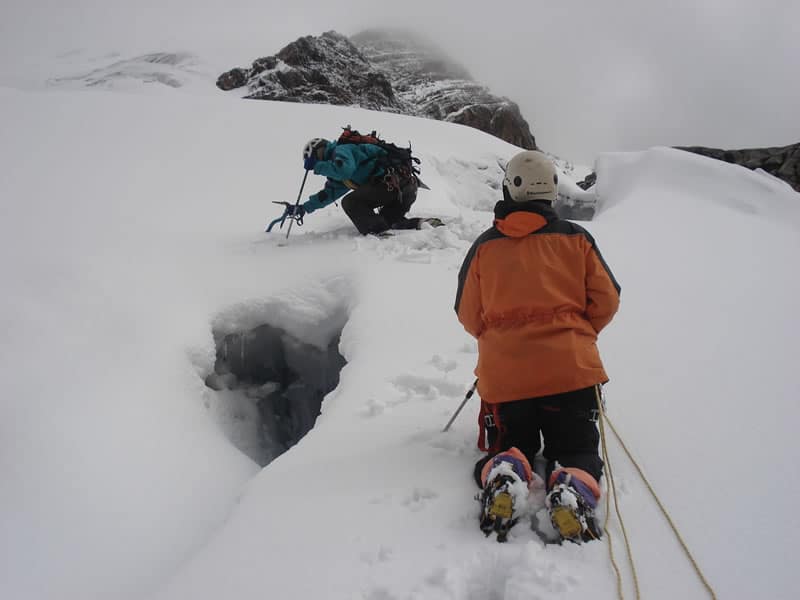 Climbing Nevado Mateo