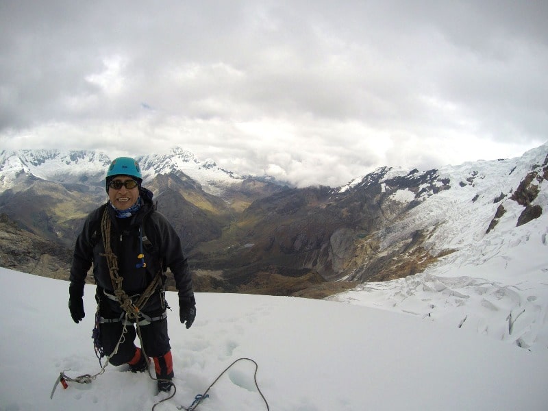 Climbing Nevado Mateo