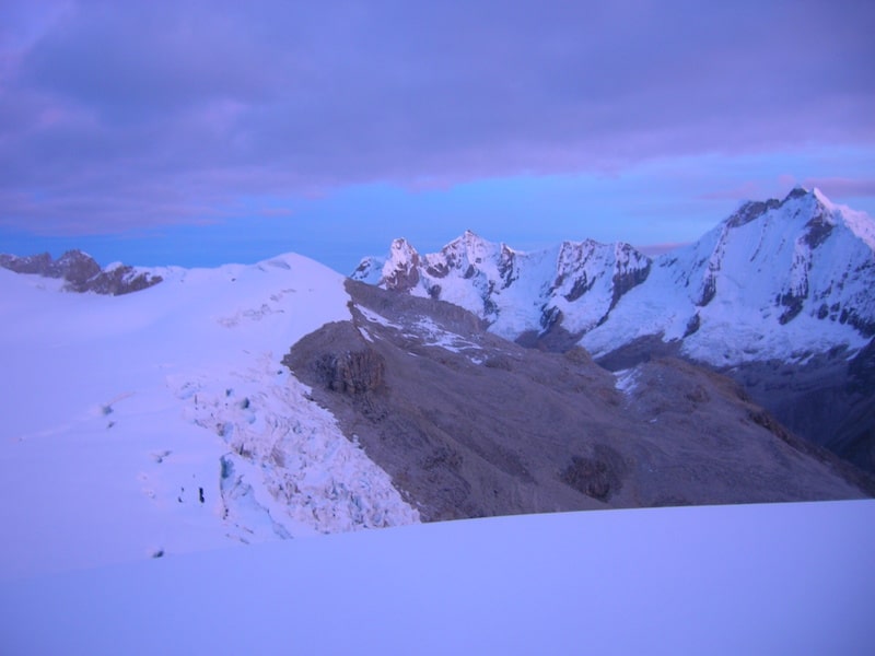Climbing Nevado Pisco & Chopicalqui